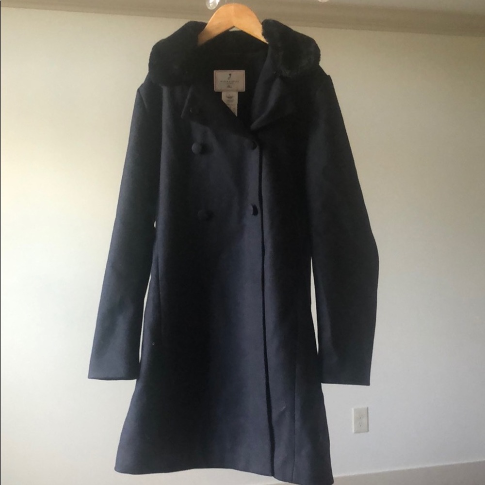 Girl wool coat